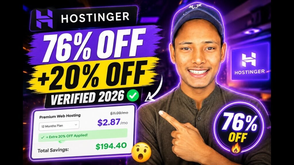 Hostinger Coupon Code For Hosting